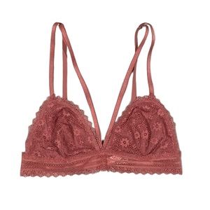 Victoria’s Secret Pink Sheer Lace Bralette (NWOT)